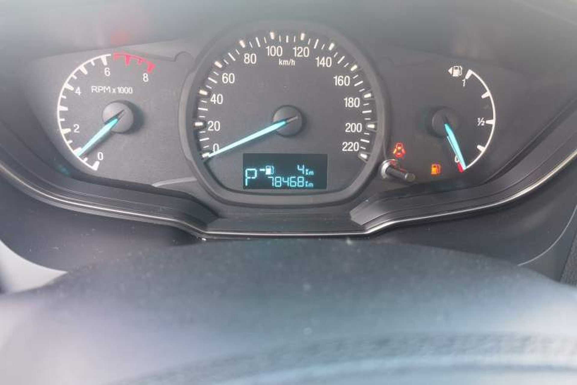 Used Ford Escort 2015 1.5L Automatic Comfort Edition Odometer Close Up