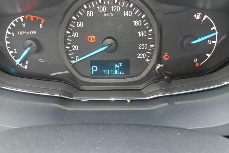 Used Ford Escort 2015 1.5L Automatic Fashion Model Odometer Close Up