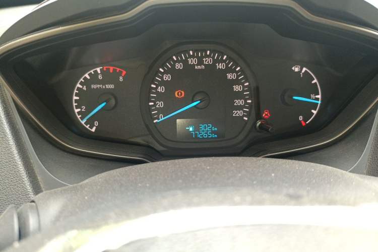 Used Ford Escort 2015 1.5L Manual Comfort Model Odometer Close Up