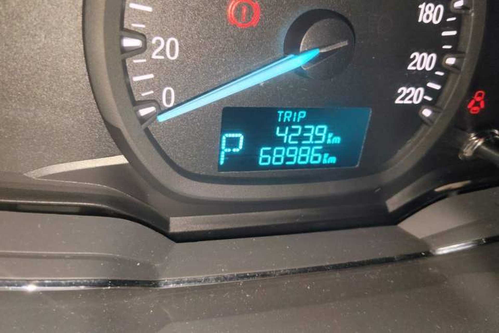Used Ford Escort 2015 1.5L Automatic Fashion Model Odometer Close Up