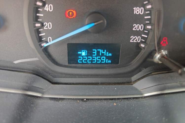 Used Ford Escort 2015 1.5L Manual Comfort Model Odometer Close Up