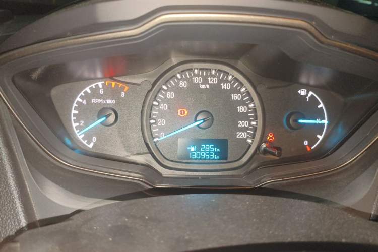 Used Ford Escort 2015 1.5L Manual Comfort Model Odometer Close Up