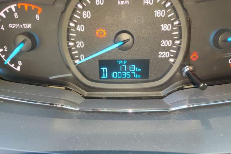 Used Ford Escort 2015 1.5L Automatic Fashion Model Odometer Close Up