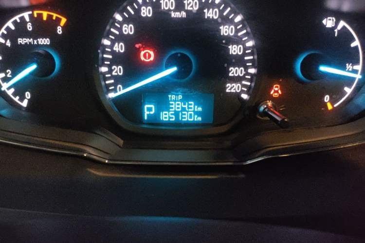 Used Ford Escort 2015 1.5L Automatic Fashion Model Odometer Close Up