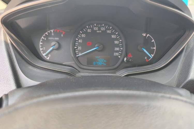 Used Ford Escort 2015 1.5L Manual Comfort Model Odometer Close Up
