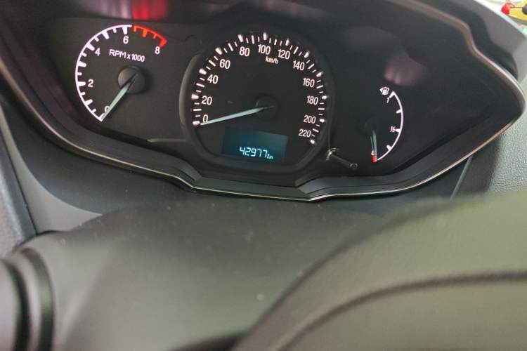 Used Ford Escort 2015 1.5L Automatic Comfort Edition Odometer Close Up
