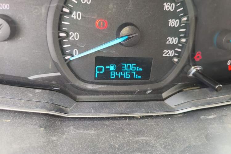 Used Ford Escort 2015 1.5L Automatic Comfort Edition Odometer Close Up