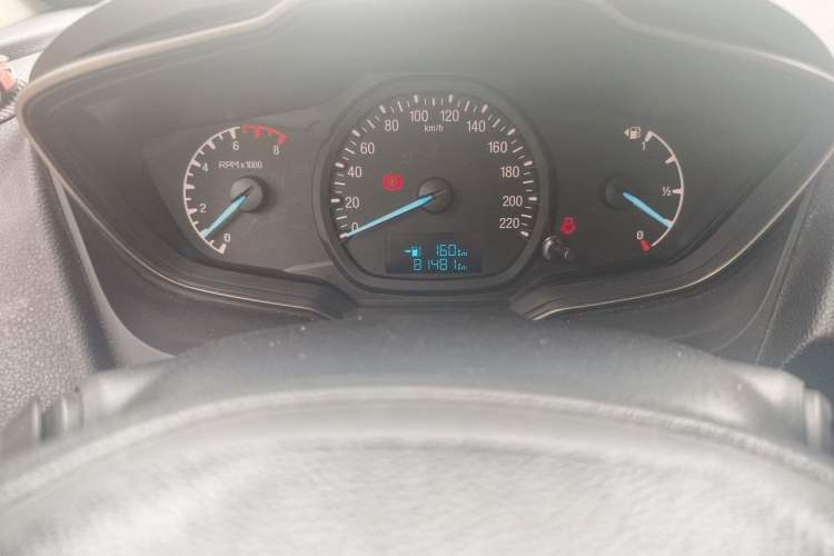 Used Ford Escort 2015 1.5L Manual Comfort Model Odometer Close Up