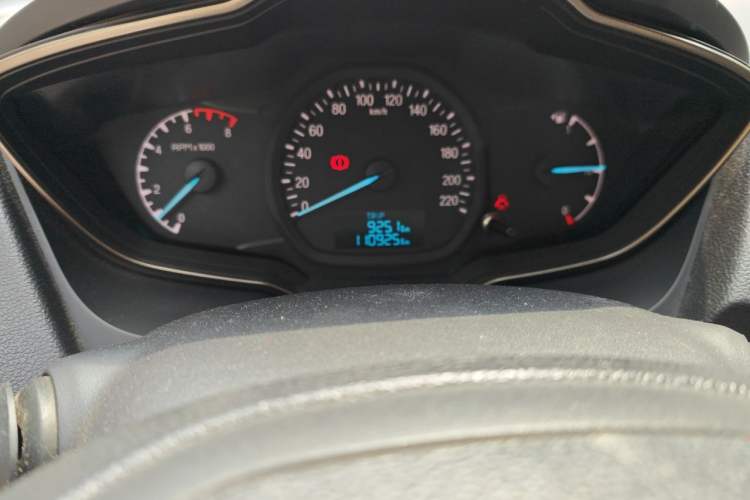 Used Ford Escort 2015 1.5L Manual Comfort Model Odometer Close Up