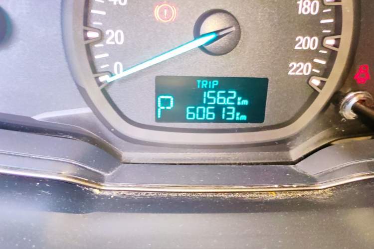 Used Ford Escort 2015 1.5L Automatic Comfort Edition Odometer Close Up