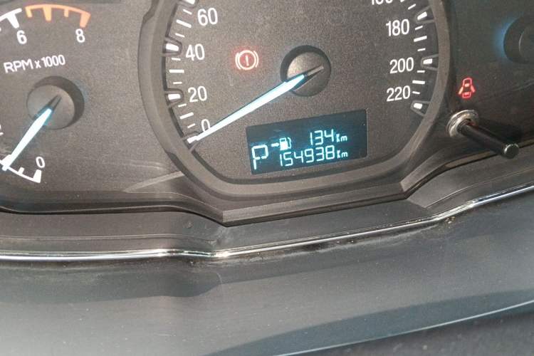 Used Ford Escort 2015 1.5L Automatic Fashion Model Odometer Close Up