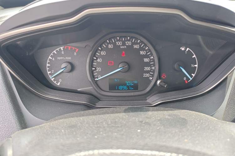 Used Ford Escort 2015 1.5L Manual Comfort Model Odometer Close Up