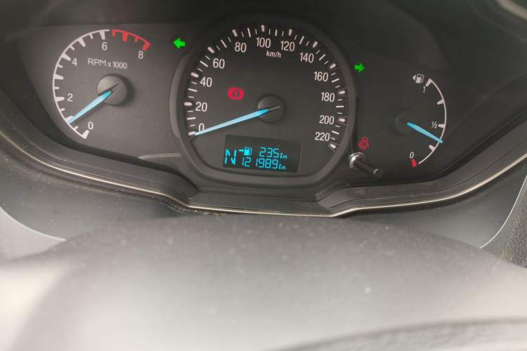 Used Ford Escort 2015 1.5L Automatic Comfort Edition Odometer Close Up