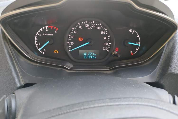 Used Ford Escort 2015 1.5L Manual Comfort Model Odometer Close Up