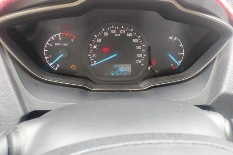 Used Ford Escort 2015 1.5L Manual Comfort Model Odometer Close Up
