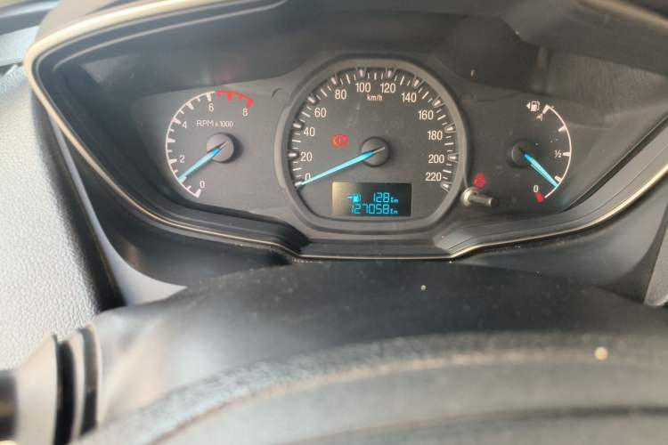 Used Ford Escort 2015 1.5L Manual Comfort Model Odometer Close Up