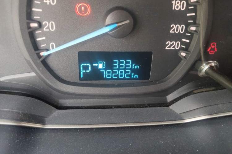 Used Ford Escort 2015 1.5L Automatic Comfort Edition Odometer Close Up