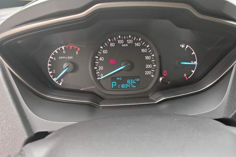 Used Ford Escort 2015 1.5L Automatic Comfort Edition Odometer Close Up