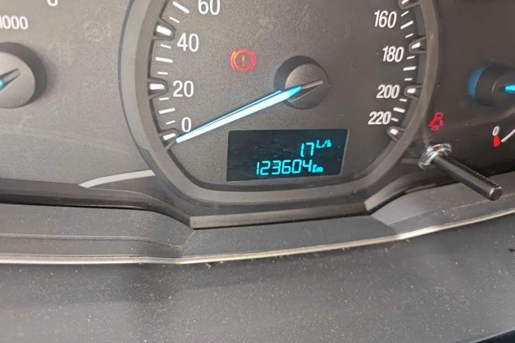 Used Ford Escort 2015 1.5L Manual Comfort Model Odometer Close Up
