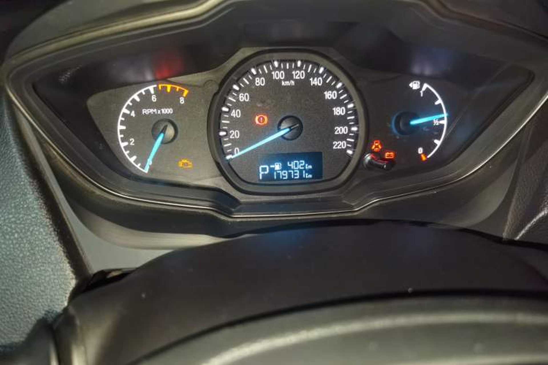 Used Ford Escort 2015 1.5L Automatic Comfort Edition Odometer Close Up