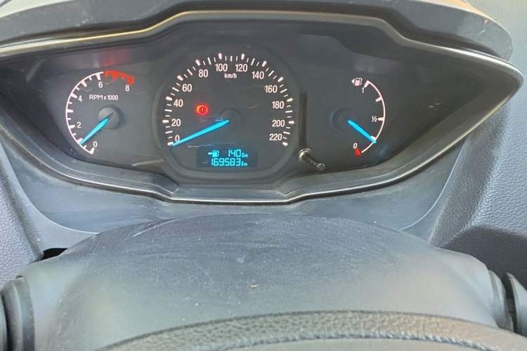 Used Ford Escort 2015 1.5L Manual Comfort Model Odometer Close Up