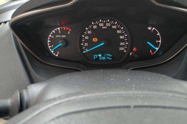 Used Ford Escort 2015 1.5L Automatic Comfort Edition Odometer Close Up