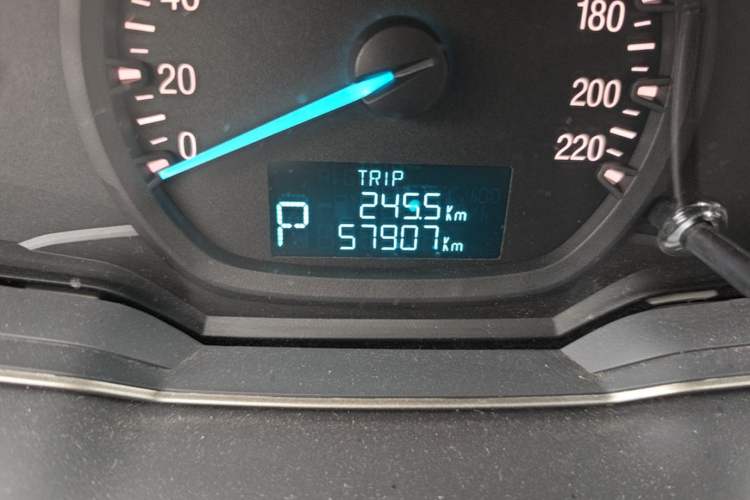 Used Ford Escort 2015 1.5L Automatic Comfort Edition Odometer Close Up
