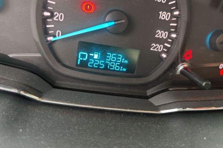 Used Ford Escort 2015 1.5L Automatic Fashion Model Odometer Close Up