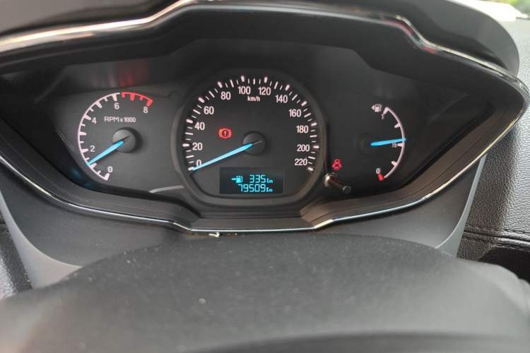 Used Ford Escort 2015 1.5L Manual Fashion Edition Odometer Close Up