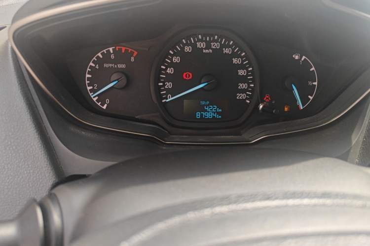 Used Ford Escort 2015 1.5L Manual Comfort Model Odometer Close Up