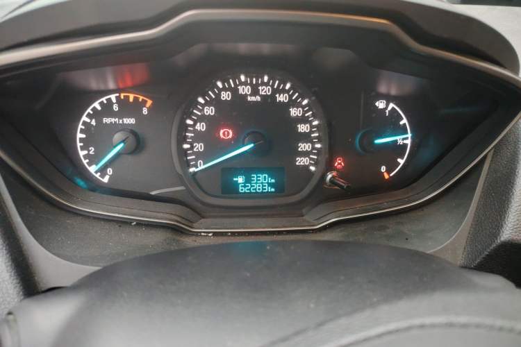 Used Ford Escort 2015 1.5L Manual Comfort Model Odometer Close Up