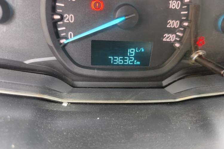 Used Ford Escort 2015 1.5L Manual Comfort Model Odometer Close Up