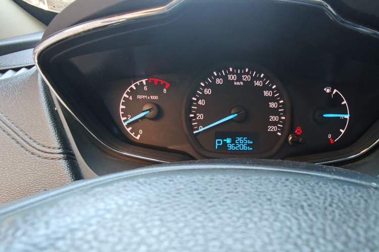 Used Ford Escort 2015 1.5L Automatic Fashion Model Odometer Close Up