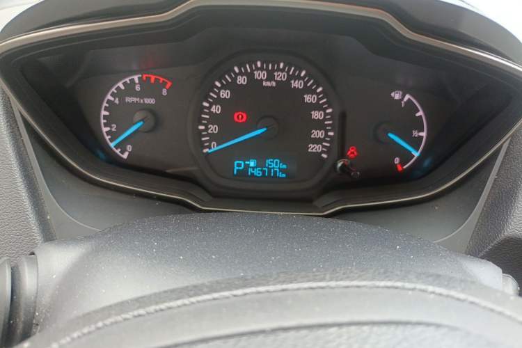 Used Ford Escort 2015 1.5L Automatic Comfort Edition Odometer Close Up