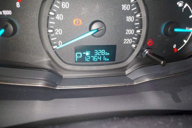 Used Ford Escort 2015 1.5L Automatic Comfort Edition Odometer Close Up