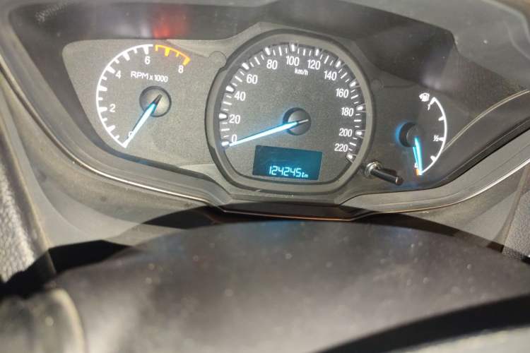Used Ford Escort 2015 1.5L Automatic Comfort Edition Odometer Close Up