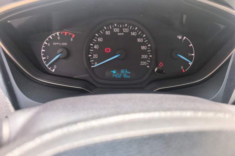 Used Ford Escort 2015 1.5L Manual Comfort Model Odometer Close Up