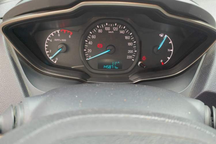 Used Ford Escort 2015 1.5L Manual Comfort Model Odometer Close Up