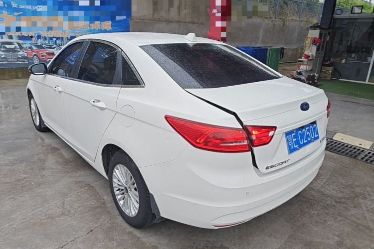 Used Ford Escort 2015 1.5L Automatic Comfort Edition Rear Left 45 Deg