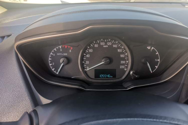Used Ford Escort 2017 Revised Version 1.5L Automatic Comfort Edition Odometer Close Up