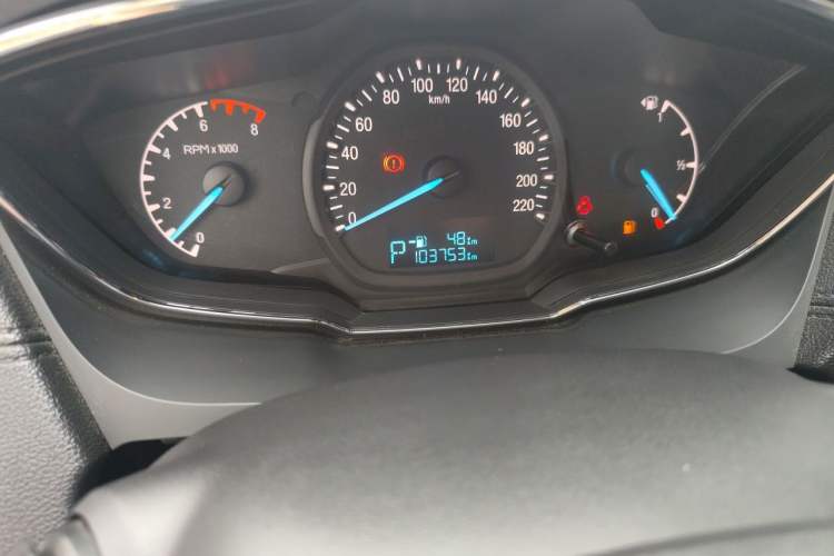 Used Ford Escort 2017 Happiness Edition 1.5L Automatic Fashion Version Odometer Close Up