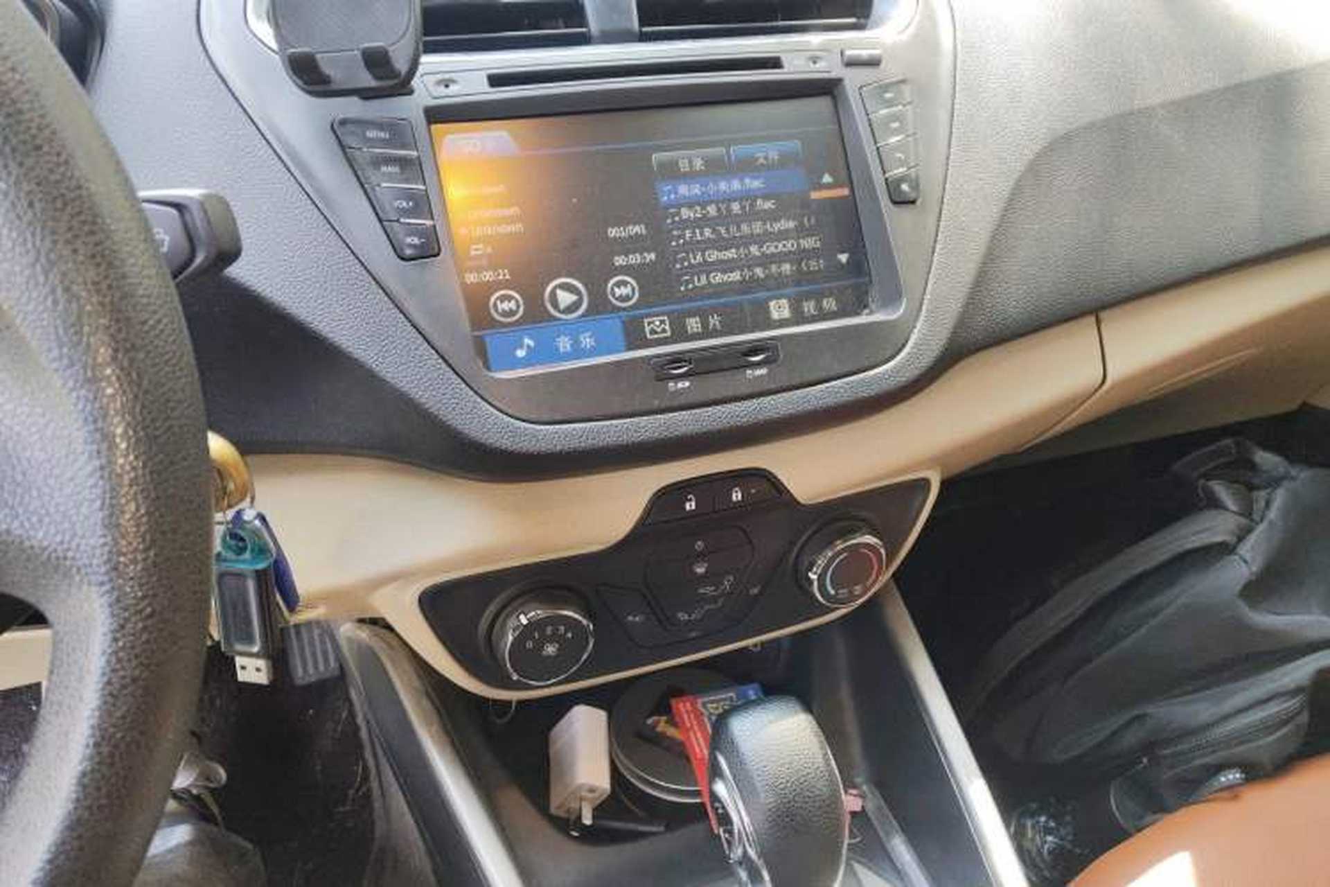 Used Ford Escort 2017 1.5L Automatic Comfort Model Audio And AC Panel