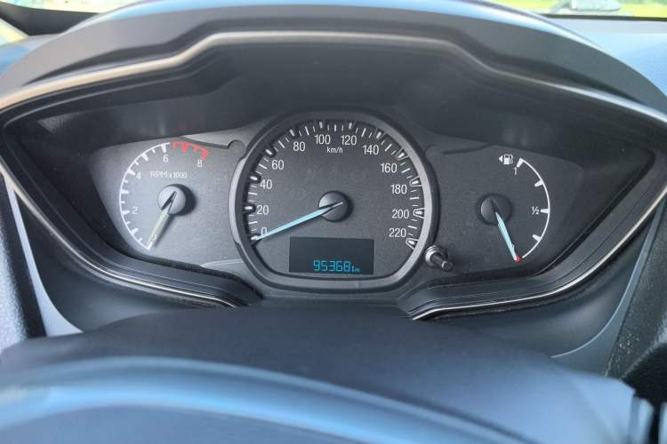 Used Ford Escort 2017 Revised Version 1.5L Automatic Comfort Edition Odometer Close Up