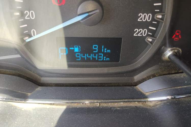Used Ford Escort 2017 Happiness Edition 1.5L Automatic Fashion Version Odometer Close Up