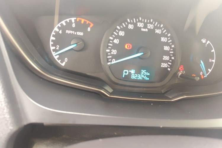 Used Ford Escort 2017 1.5L Automatic Comfort Model Odometer Close Up