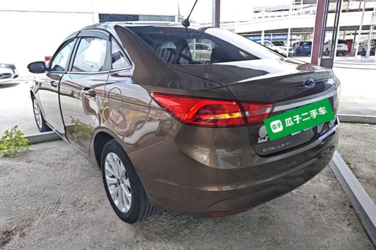 Used Ford Escort 2017 Happiness Edition 1.5L Automatic Fashion Version Rear Left 45 Deg
