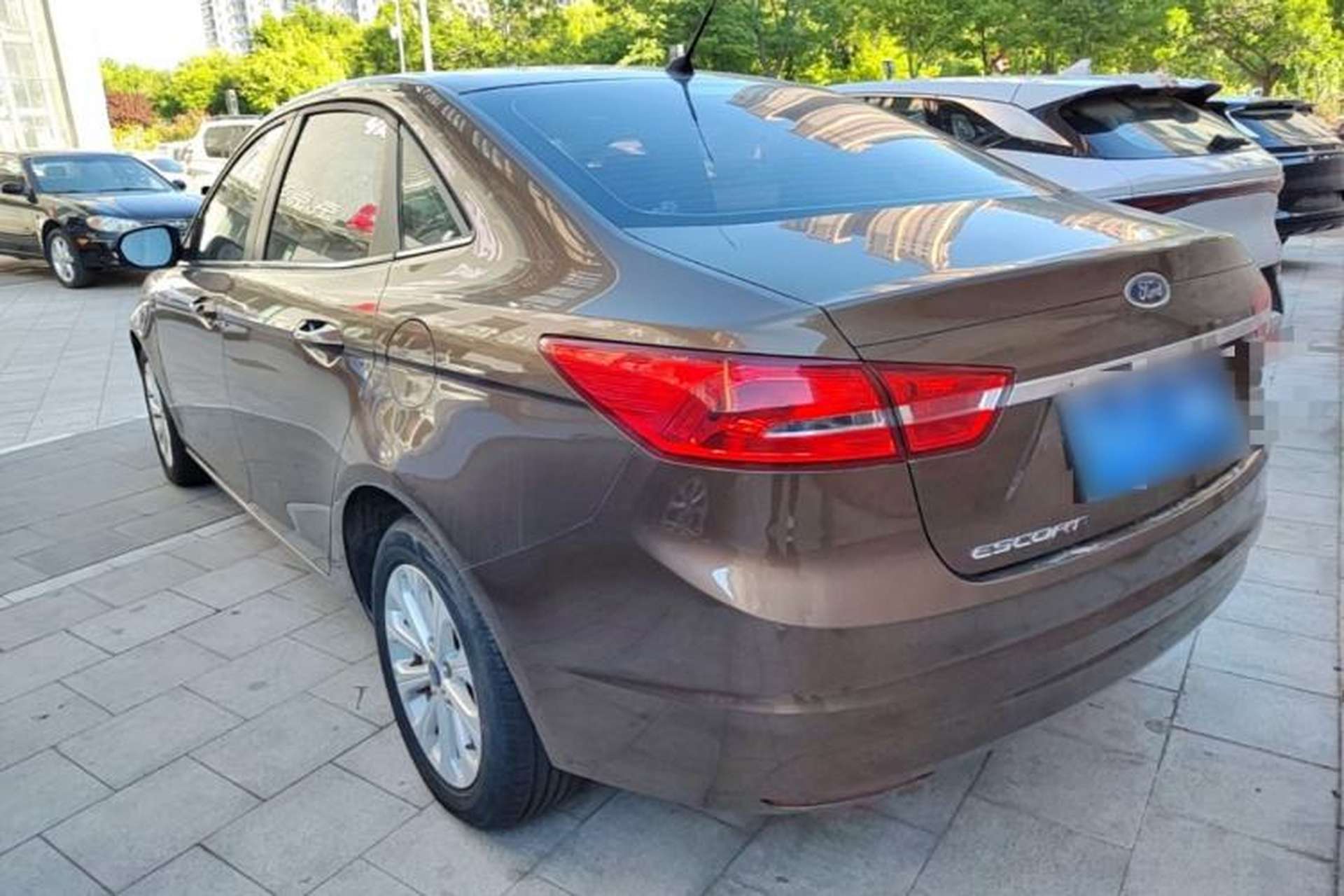 Used Ford Escort 2017 Happiness Edition 1.5L Automatic Fashion Version Rear Left 45 Deg