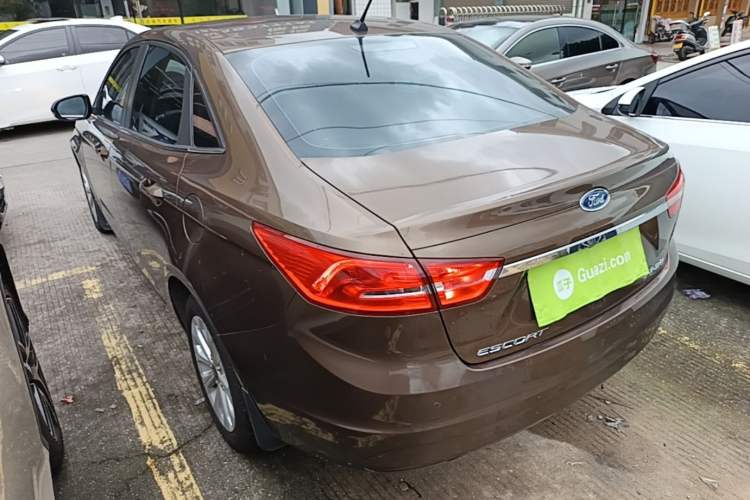 Used Ford Escort 2017 Happiness Edition 1.5L Automatic Fashion Version Rear Left 45 Deg