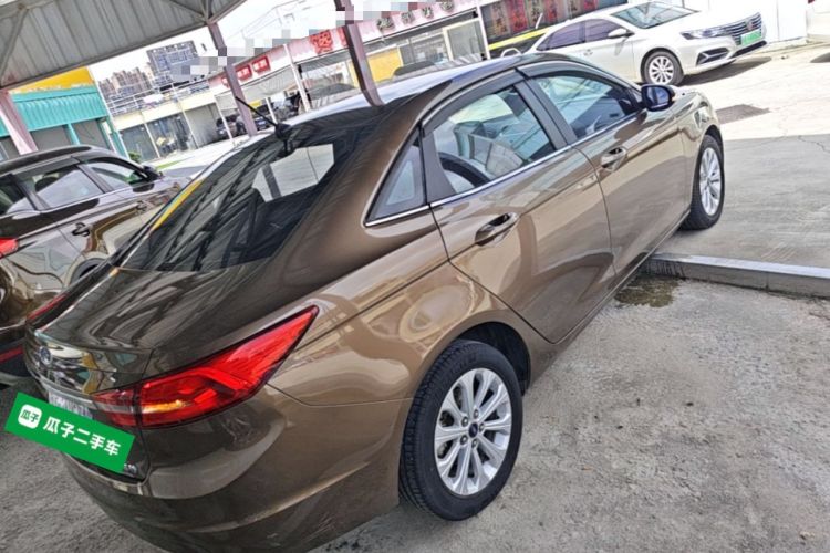 Used Ford Escort 2017 Happiness Edition 1.5L Automatic Fashion Version Rear Right 45 Deg