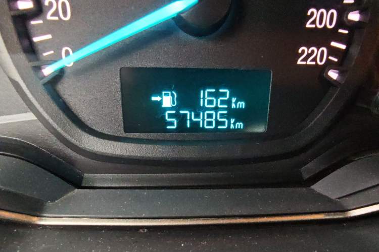 Used Ford Escort 2017 Revised Version 1.5L Manual Comfort Edition Odometer Close Up